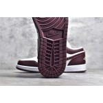 Air Jordan AJ1 low top purple and white