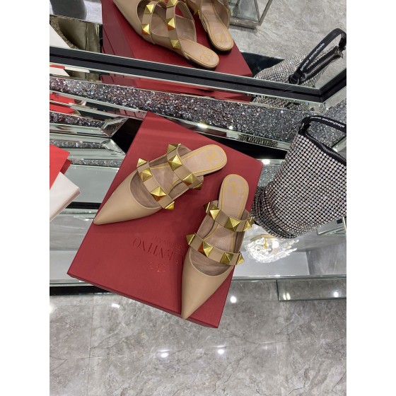 【Valentino】𝟐𝟎𝟐𝟏/𝐒𝐒 𝐧𝐞𝐰 The latest series of counter perfect details original matte open edge bead leather