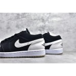 Air Jordan AJ1 low top black and white
