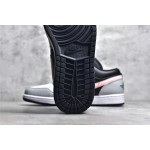Air Jordan AJ1 Low Top Grey & Black