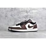 Air Jordan AJ1 Low Top Brown and White