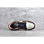 Air Jordan AJ1 Low Top Brown and White