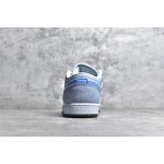 Air Jordan AJ1 Low Top Blue Grey
