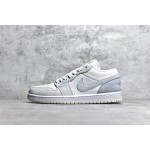 Air Jordan AJ1 Low Top White Grey