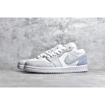 Air Jordan AJ1 Low Top White Grey