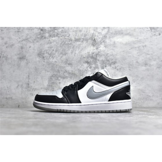 Air Jordan AJ1 Low Top Black White Grey