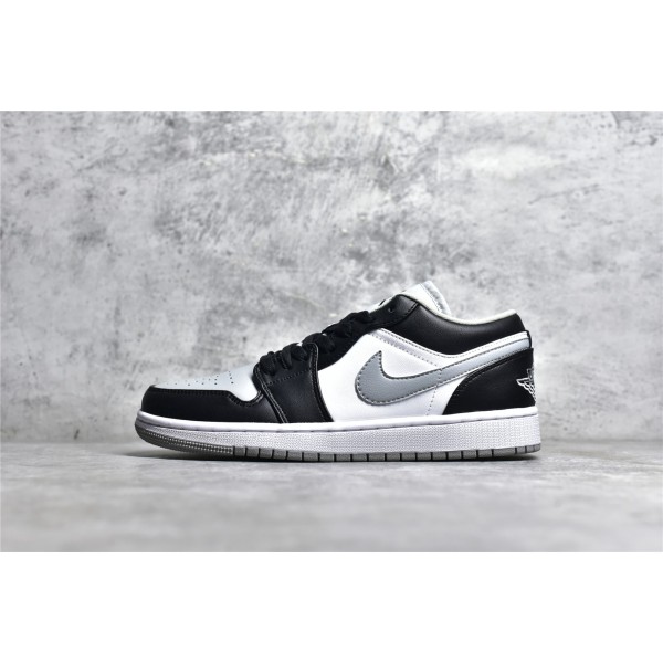 Air Jordan AJ1 Low Top Black White Grey
