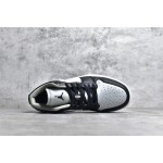 Air Jordan AJ1 Low Top Black White Grey