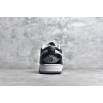 Air Jordan AJ1 Low Top Black White Grey