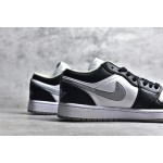 Air Jordan AJ1 Low Top Black White Grey