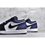 Air Jordan AJ1 Low Top Black White Purple