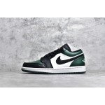 Air Jordan AJ1 Low Top Black Green