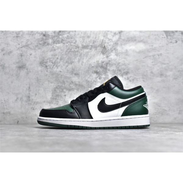Air Jordan AJ1 Low Top Black Green