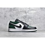 Air Jordan AJ1 Low Top Black Green