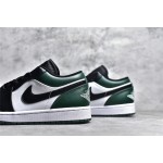 Air Jordan AJ1 Low Top Black Green
