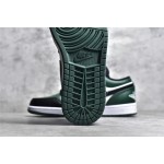 Air Jordan AJ1 Low Top Black Green