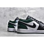 Air Jordan AJ1 Low Top Black Green