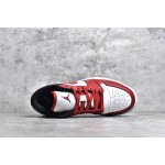Air Jordan AJ1 Low Top Black White Red