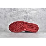 Air Jordan AJ1 Low Top Black White Red