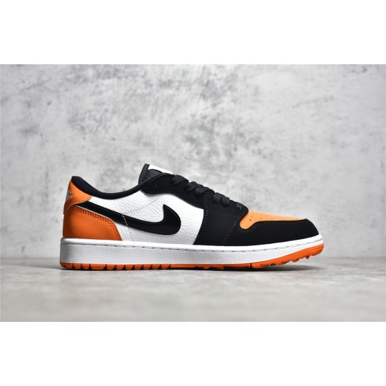 Air Jordan 1 Golf Golf White Orange Shatter