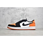 Air Jordan 1 Golf Golf White Orange Shatter
