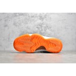 Air Jordan 11 白橙色 低帮篮球鞋