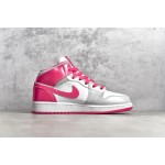 Air Jordan 1 MiD Grey and Black