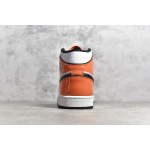 Air Jordan 1 MiD Orange and White