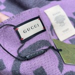 GUCCI Double-sided big 𝐆 tassel scarf 100% cashmere