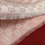 GUCCI Neck Shawl 80% wool ➕ 20% silk