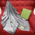 GUCCI Neck Shawl 80% wool ➕ 20% silk