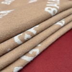 𝐁𝐚𝐥𝐞𝐧𝐜𝐢𝐚𝐠𝐚 Twill Logo Long Scarf 100% Wool