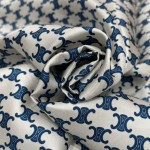 𝐂𝐞𝐥𝐢𝐧𝐞 Iconic Arc de Triomphe ➕ Chain Element 100% Mulberry Silk