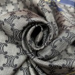 𝐂𝐞𝐥𝐢𝐧𝐞 Iconic Arc de Triomphe ➕ Chain Element 100% Mulberry Silk