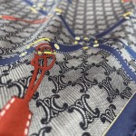 𝐂𝐞𝐥𝐢𝐧𝐞 Iconic Arc de Triomphe ➕ Chain Element 100% Mulberry Silk