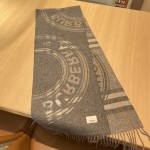 Burberry montage-print cashmere scarf