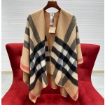Burberry classic cashmere reversible shawl_ 100% cashmere