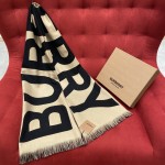 Burberry Classic Monogram Scarf 100% Wool