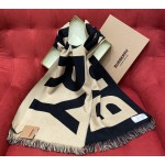 Burberry Classic Monogram Scarf 100% Wool