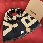 Burberry Classic Monogram Scarf 100% Wool