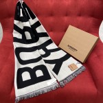 Burberry Classic Monogram Scarf 100% Wool