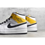 Air Jordan 1 MiD Yellow White Black