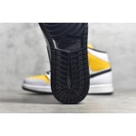 Air Jordan 1 MiD Yellow White Black