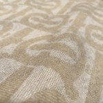 Burberry Reversible Check Fringed Cashmere Scarf 100% Cashmere