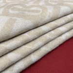 Burberry Reversible Check Fringed Cashmere Scarf 100% Cashmere