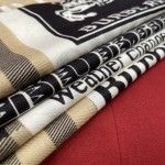 Burberry iconic badge shawl neck dual-use 70% wool ➕ 30% mulberry silk