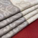 𝐋𝐎𝐄𝐖𝐄 Two-tone checkerboard scarf 90% wool 10% cashmere