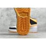 Air Jordan 1 MiD Black and Yellow