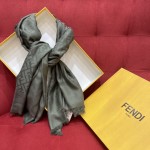 𝐅𝐞𝐧𝐝𝐢 Shawl/Scarf dual purpose 30% mulberry silk ➕ 70% wool