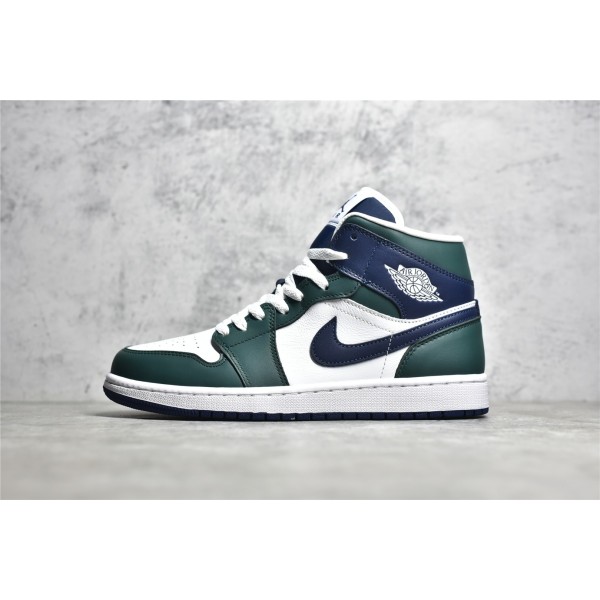 Air Jordan 1 MiD Blue Green